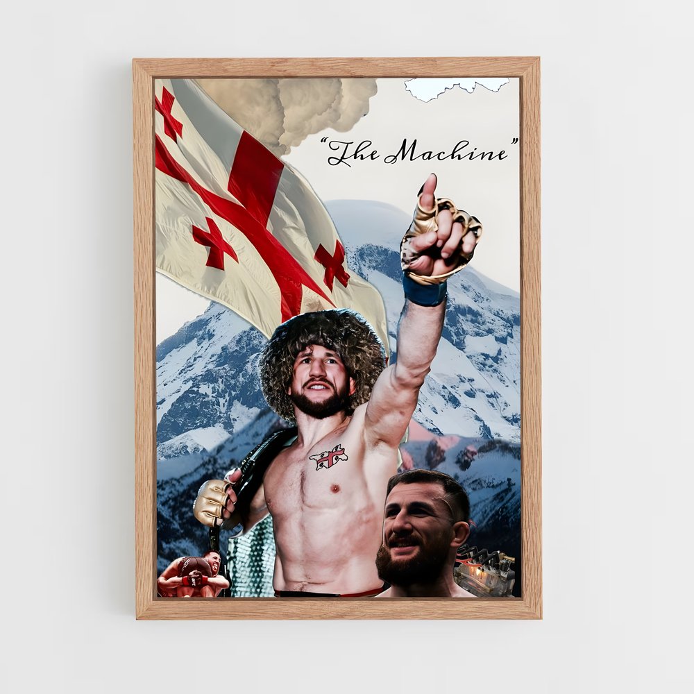 Poster L'Honneur du Lutteur – affiche MMA (vue 4)